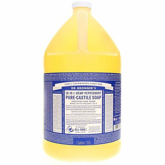 18-In-1 Hemp Pure Castile Soap, DRBM